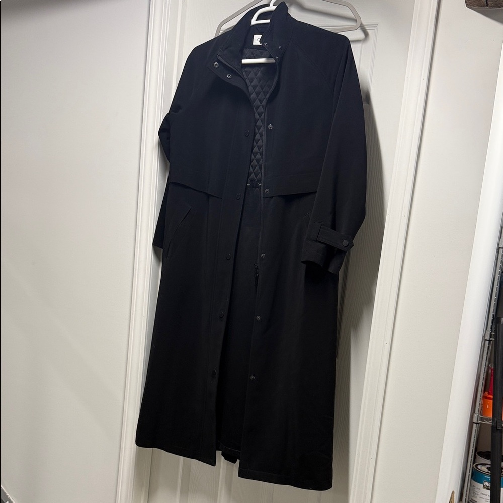 Calvin Klein Black Trench Coat